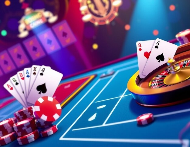 situs4d platform interface showing football, casino, and slots sections
